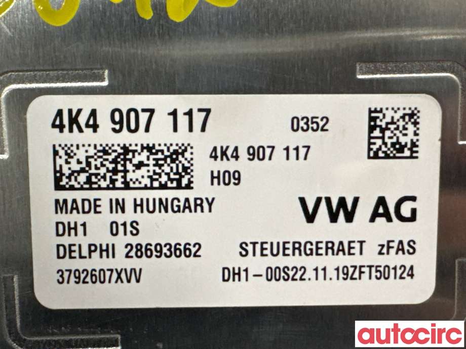 Styreenhet diverse til Audi e-tron 2018-->>  (AUDI|4K4907117|28693662)