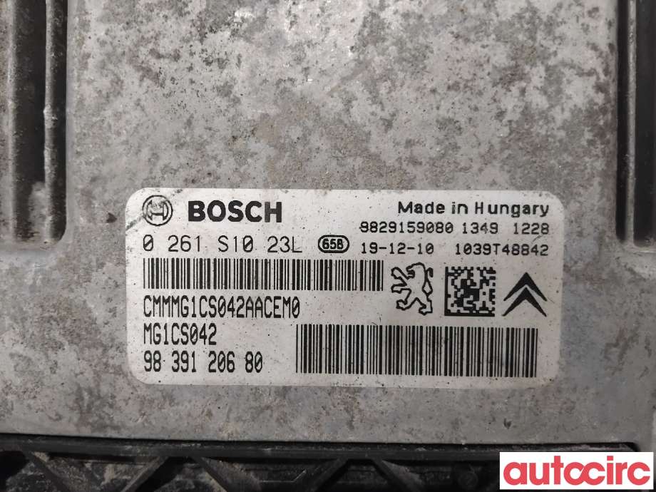 Styreenhet motor til Peugeot 508 2018-->> (Type II) (PEUGEOT|1675657680|0261S1023L|9839120680)