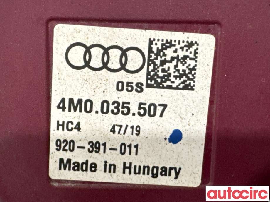 Diverse deler til Audi e-tron 2018-->>  (AUDI|4M0035507|920-391-011)