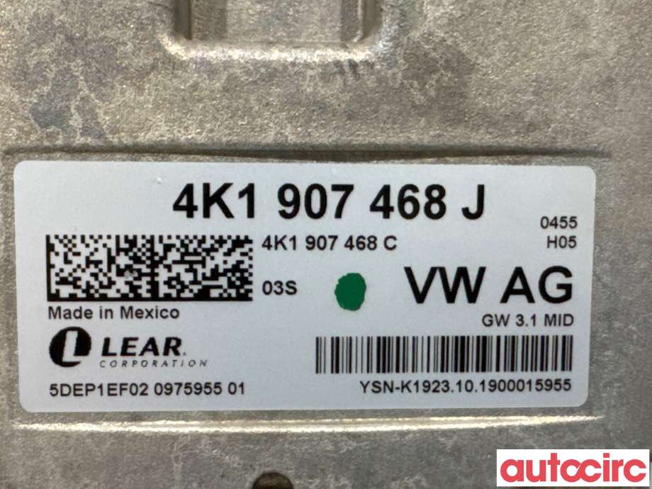 Diverse deler til Audi e-tron 2018-->>  (AUDI|4K1907468J|5DEP1EF02|4K1907468Q)