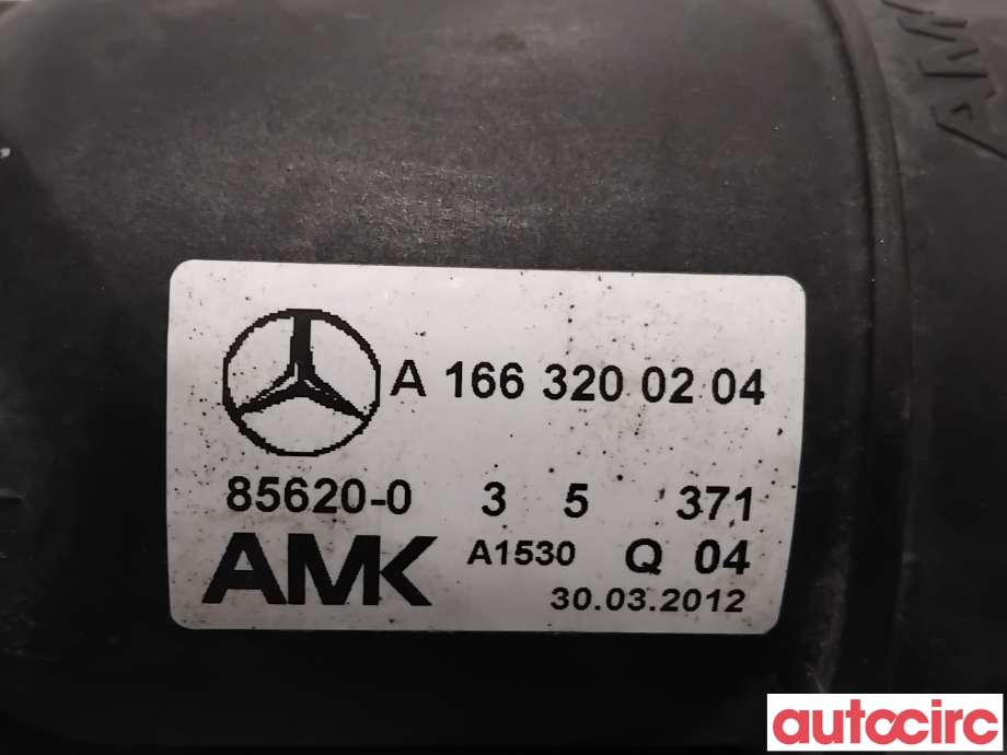 Kompressor nivå/luft til Mercedes ML 2011-2015 (Fase 1) (W166) (W166) (MERCEDES|A1663200104||A1663200204)