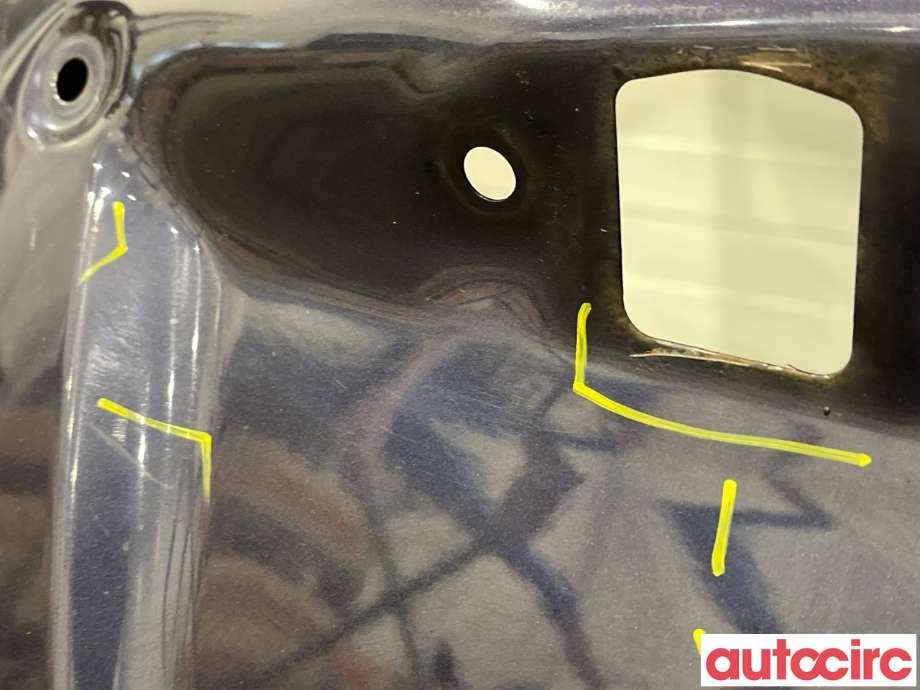 Bakluke combi til Toyota Yaris 2012-2014 (Type III, Fase 1)  (TOYOTA|670050D111|670050D110)