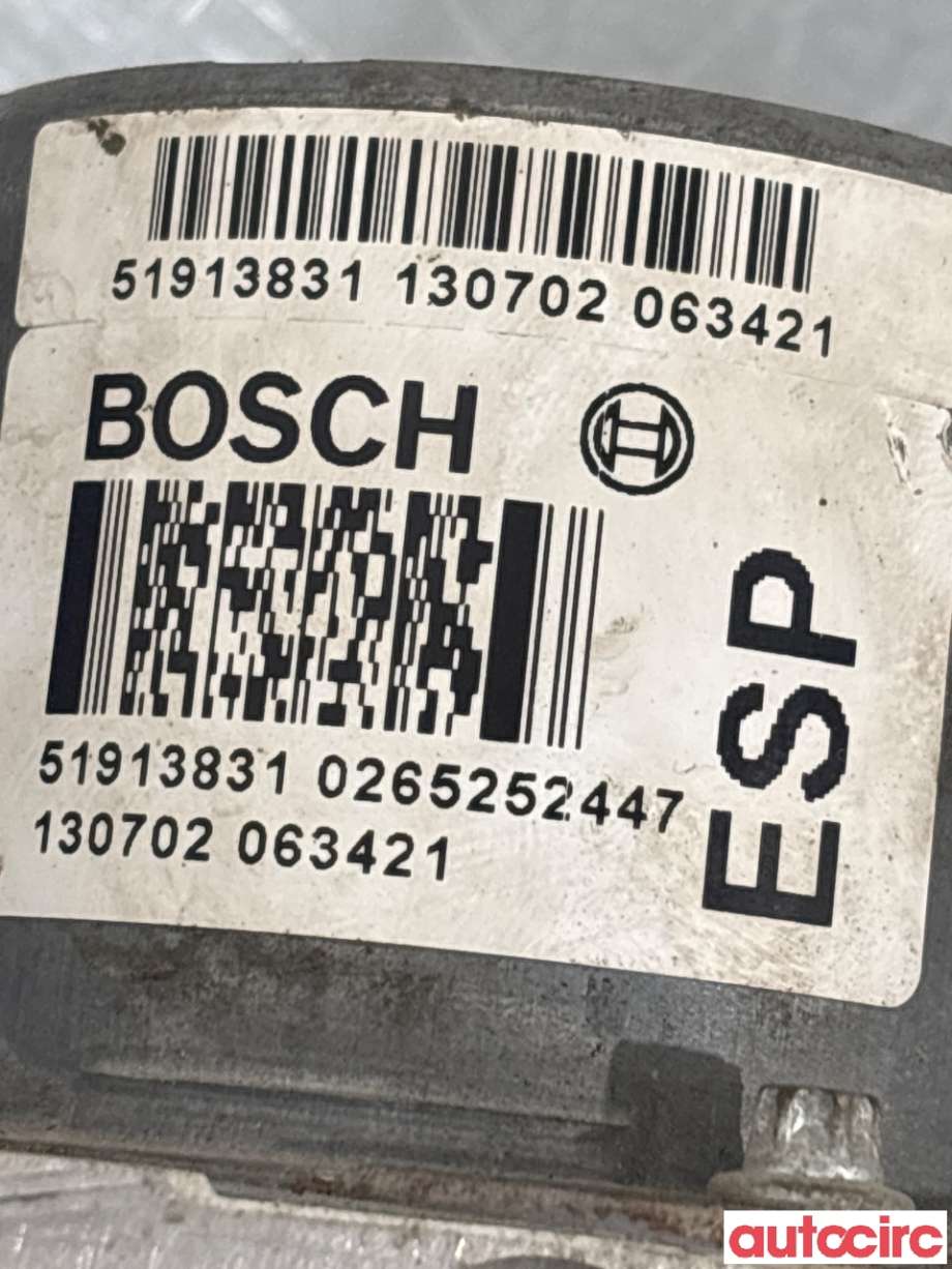 ABS sentral til Fiat 500 2008-2020  (FIAT|71771974|0265252447|51913831)