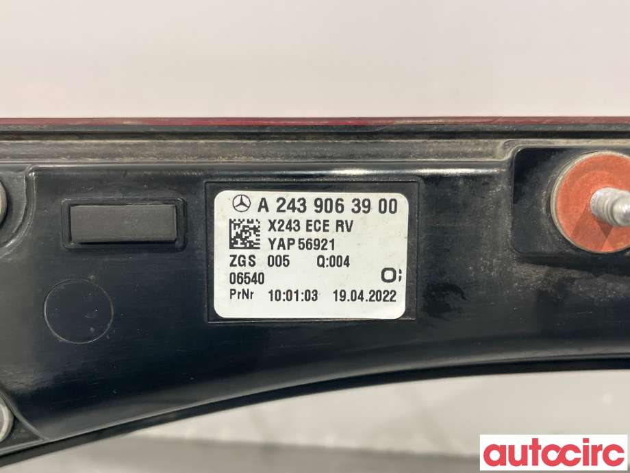 Diverse deler til Mercedes EQB 2022-->> (MERCEDES|A2439063900|)