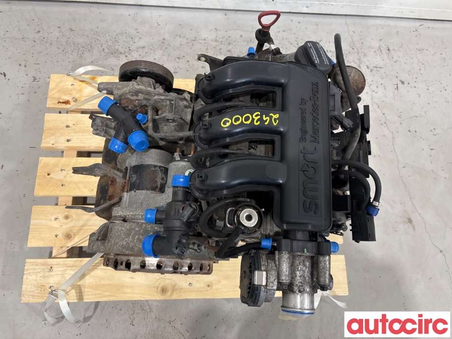 Motor bensin til Smart Fortwo 2007-2014 (Type II) (W451) (W451) (SMART|A1600103300|OM160922|)