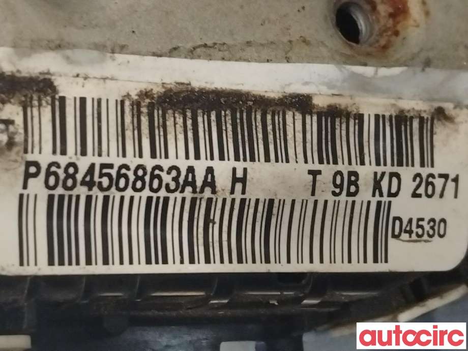 Låsekasse venstre foran til Jeep Wrangler 2007-->> (Type III)  (JEEP|68456863AA)