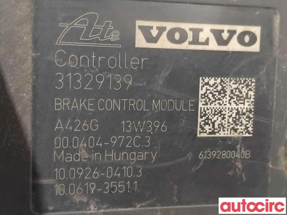 ABS sentral til Volvo XC70 2014-2016 (Type II, Fase 2)  (VOLVO|31329140|100212-05324|31329139)