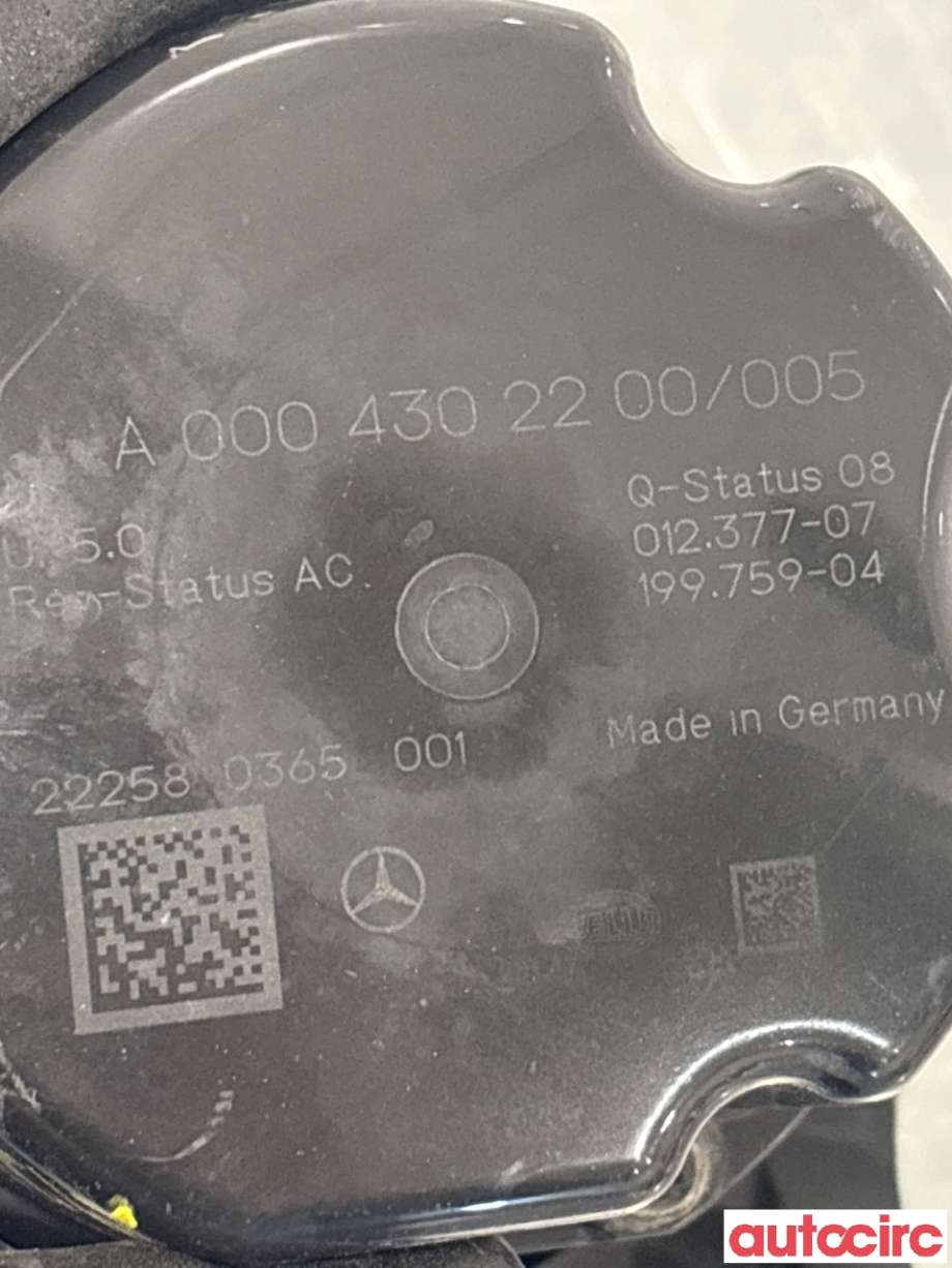 Vakuumpumpe til Mercedes EQC 2019-->>  (MERCEDES|A0004302200|)