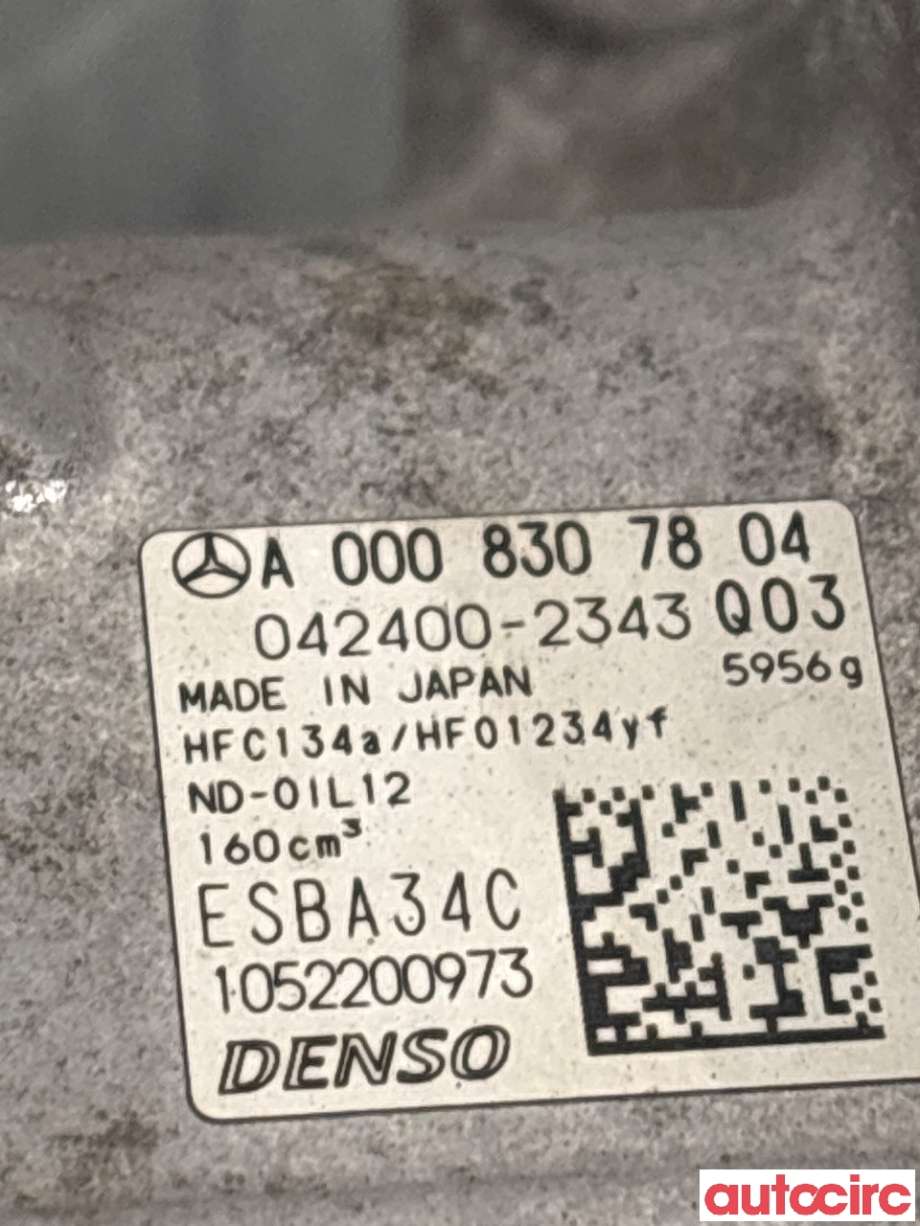 Aircondition kompressor til Mercedes EQC 2019-->>  (MERCEDES|A0008307804|)
