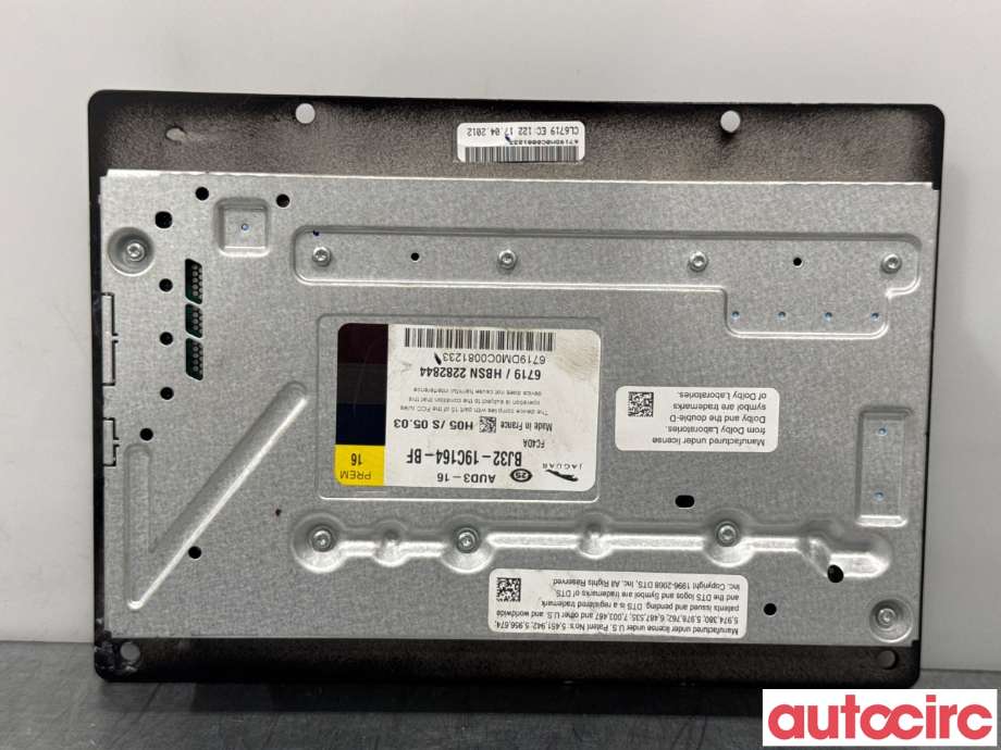 Bilstereo forsterker til Land Rover Range Rover, Evoque 2011-2019 (Type I) (LAND-ROVER|LR026011||BJ32-19C164-BF)