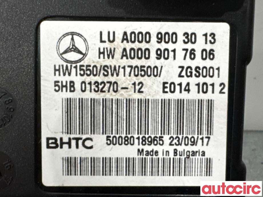 Styreenhet diverse til Mercedes E-Klasse 2016-2023 (W213) (W213) (MERCEDES|A0009003013|5008018965)
