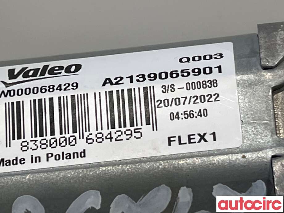Viskermotor bakrute til Mercedes EQC 2019-->> (MERCEDES|A2139065901)