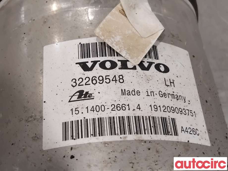 Fjær foran nivå luftpute/belg til Volvo XC90 2015-2025 (Type II)  (VOLVO|32269548|151400-26614)