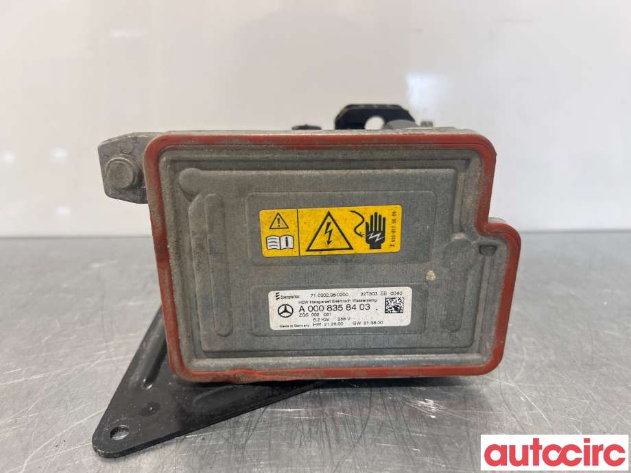 Motorvarmer elektrisk til Mercedes EQB 2022-->>  (MERCEDES|A0008358403|710302950200)