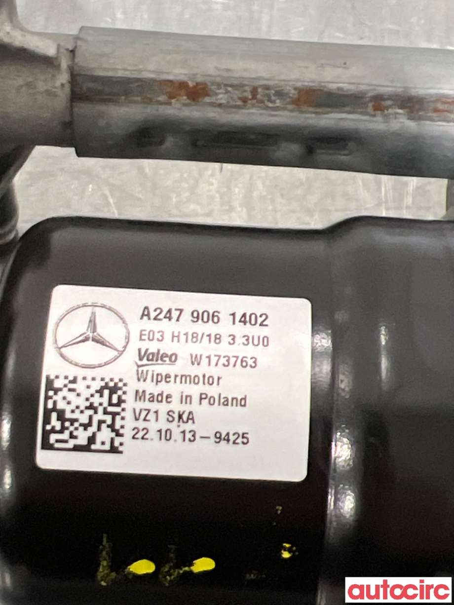 Viskermotor frontrute til Mercedes EQB 2022-->>  (MERCEDES|A2478201101|W173763|A2479061402)