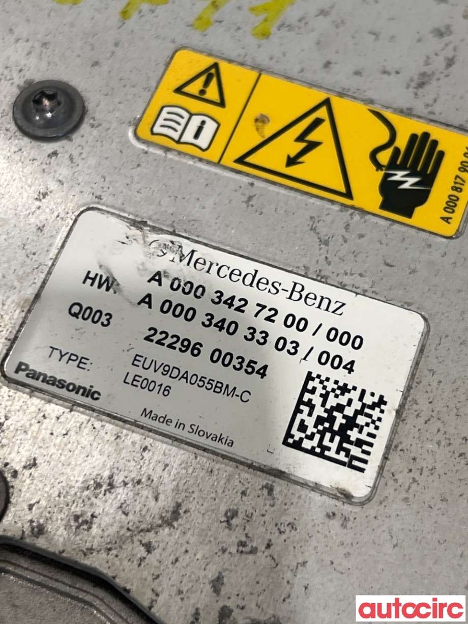 Inverter elbil til Mercedes EQB 2022-->>  (MERCEDES|A0003427200|)