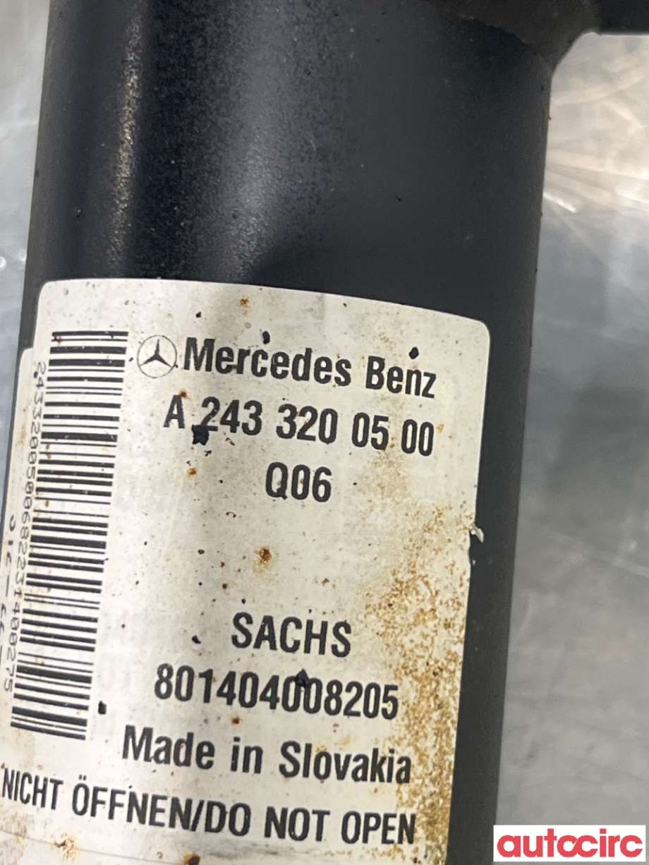 Fjærbein venstre foran til Mercedes EQB 2022-->>  (MERCEDES|A2433230100||A2433200500)