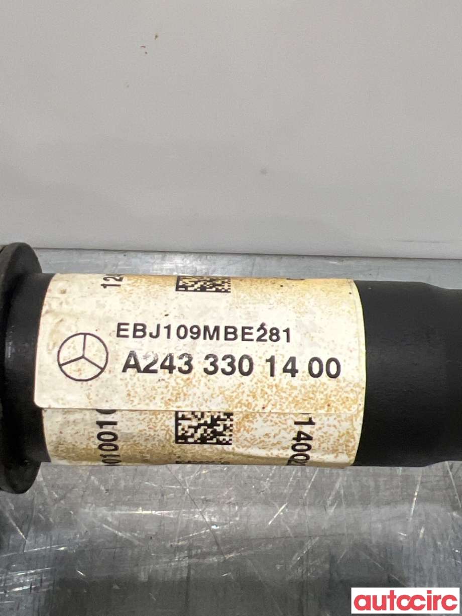 Drivaksel høyre foran, elbil til Mercedes EQB 2022-->>  (MERCEDES|A2433301400|)