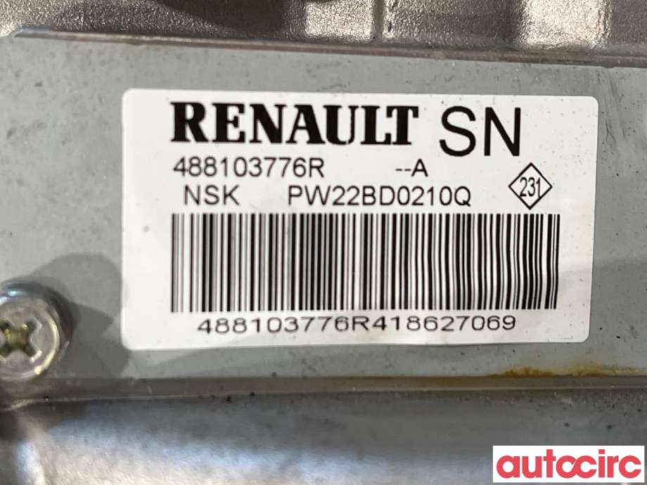 Rattaksel elektrisk servo til Renault Zoe 2013-2019 (Fase 1) (RENAULT|488103776R|PW22BD0210Q)