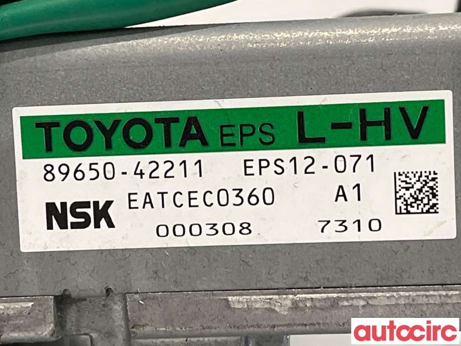 Rattaksel elektrisk servo til Toyota RAV4 2016-2019 (Type IV, Fase 2)  (TOYOTA|4520A42070|ESP12-071|89650-42211)