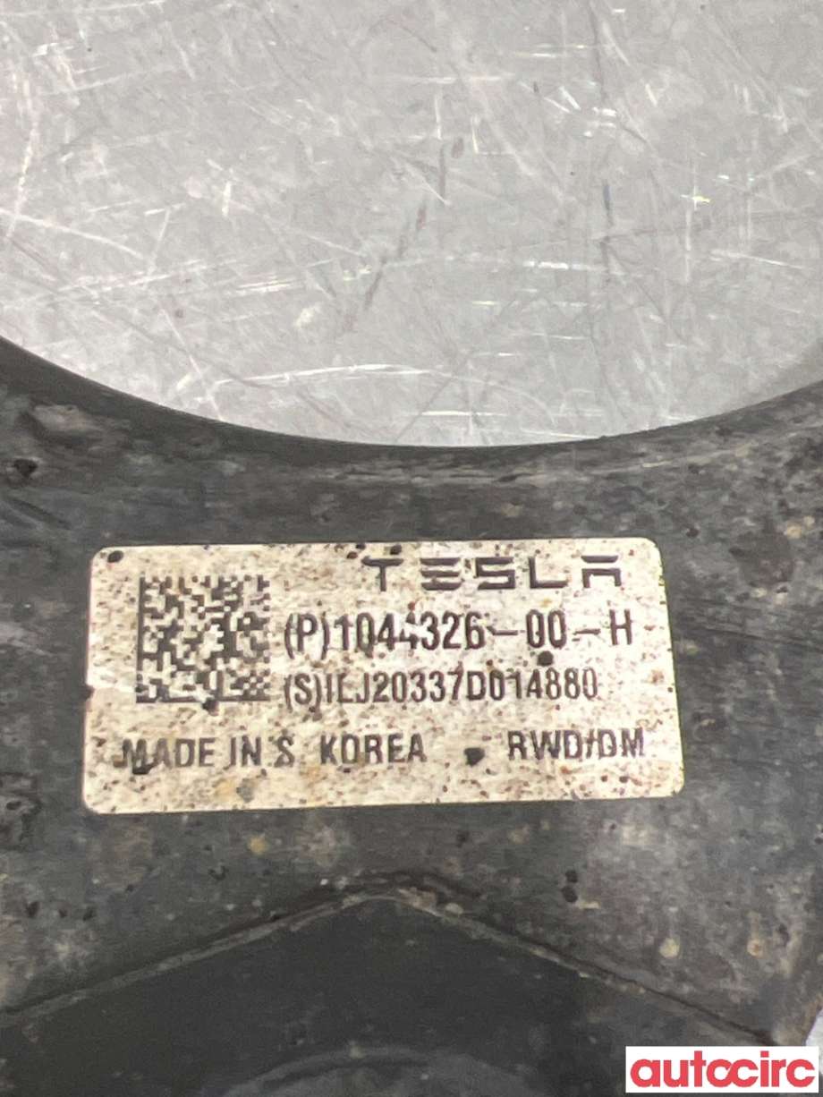 Bærebru høyre foran øvre til Tesla Model 3 2018-2023 (Fase 1)  (TESLA|1044321-00-H||1044326-00-H)