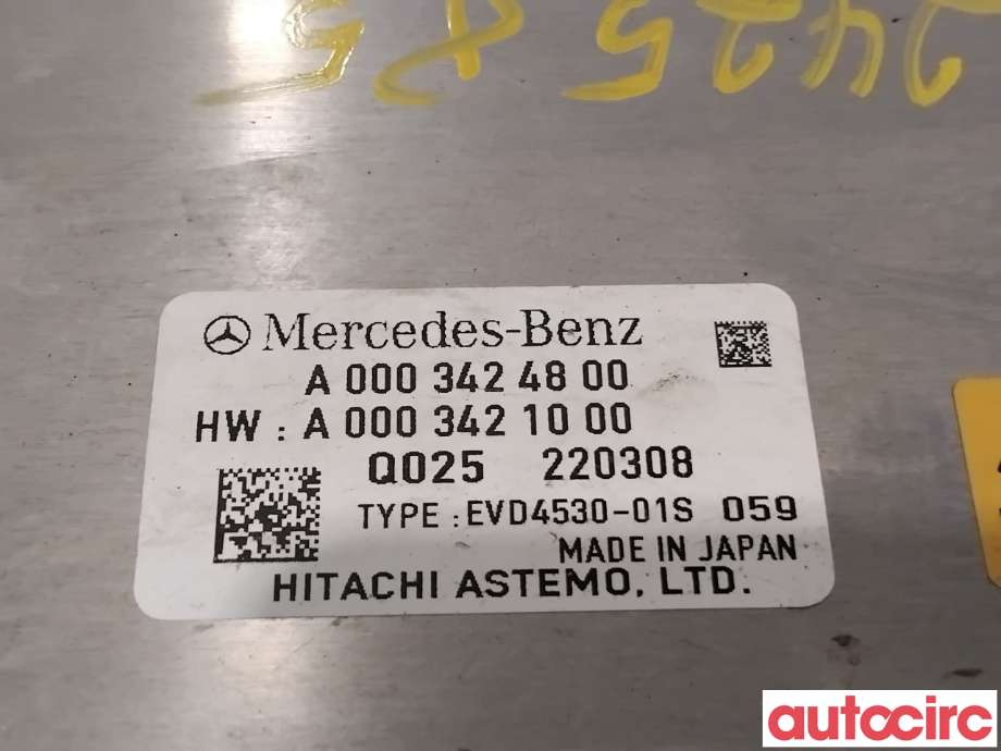 DCDC converter hybrid til Mercedes EQC 2019-->> (MERCEDES|A0003424800|EVD4530-01S)