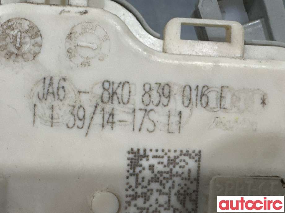 Dørlås låskasse til Audi A4 2007-2014 (Type IV) (B8) (B8) (AUDI|8K0839016E||8K0839016H)