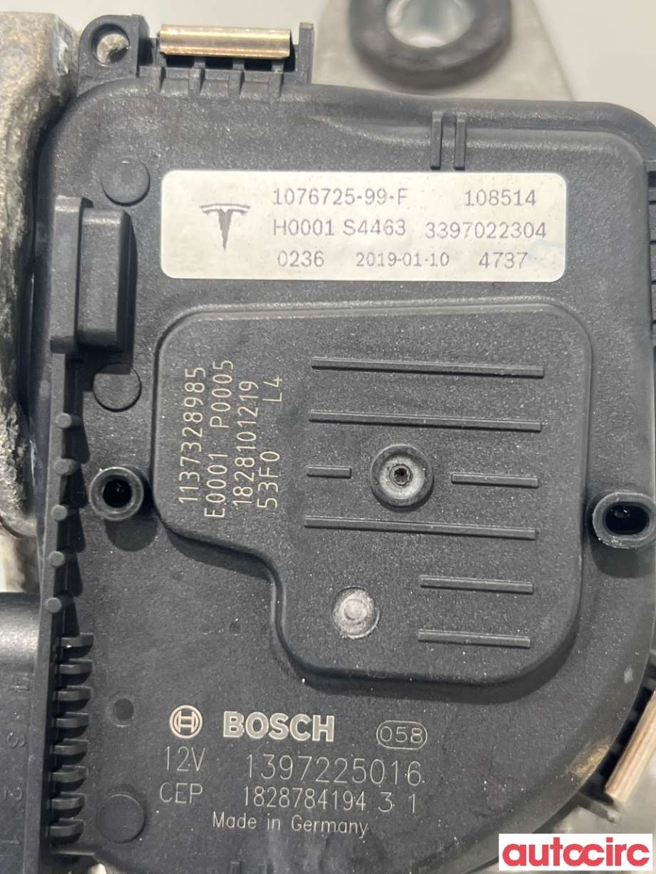 Viskermotor frontrute til Tesla Model 3 2018-2023 (Fase 1)  (TESLA|1076725-99-F|1397225016)