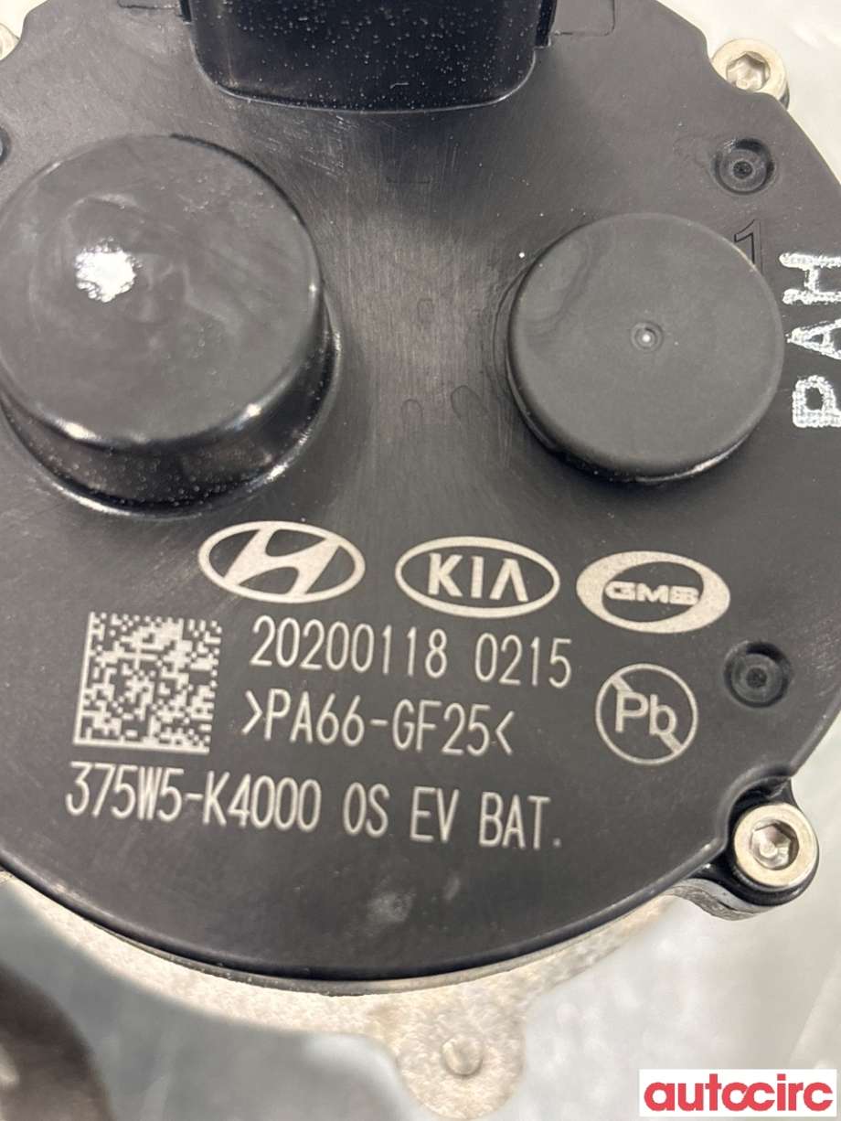 Vannpumpe til Hyundai Kona 2017-2021 (Type I, Fase 1)  (HYUNDAI|369100E650|20200118|375W5-K4000)