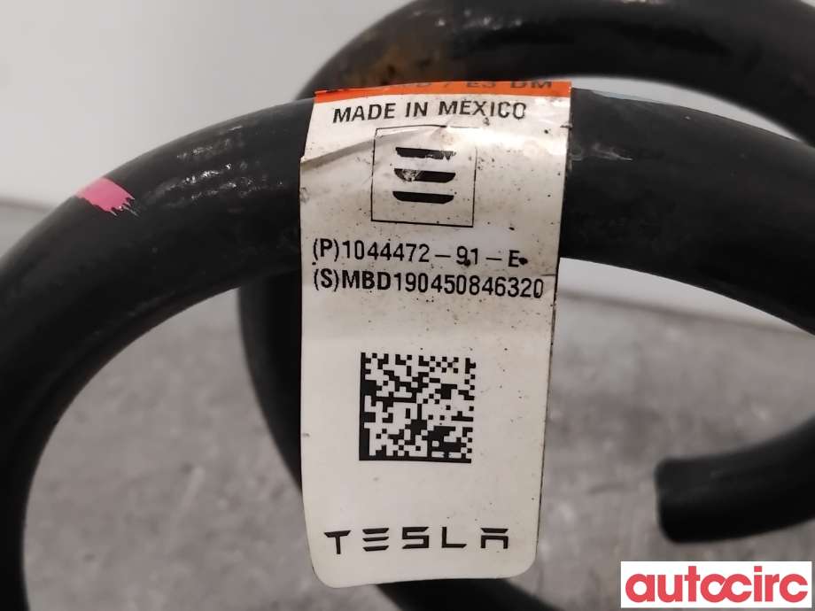 Fjær bak spiralfjær til Tesla Model 3 2018-2023 (Fase 1)  (TESLA|1044472-91-E|)