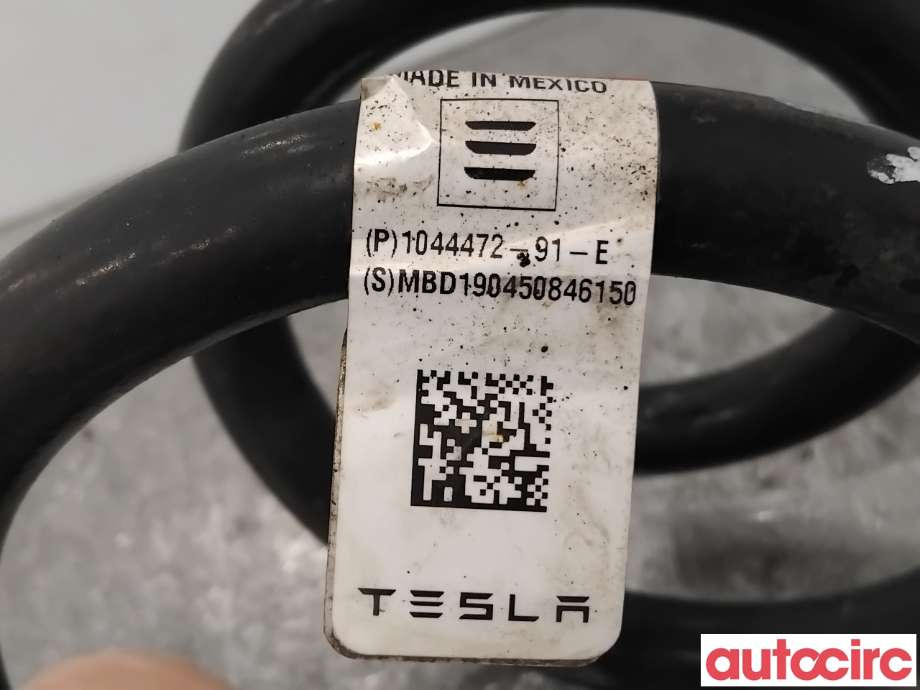 Fjær bak spiralfjær til Tesla Model 3 2018-2023 (Fase 1)  (TESLA|1044472-91-E|)