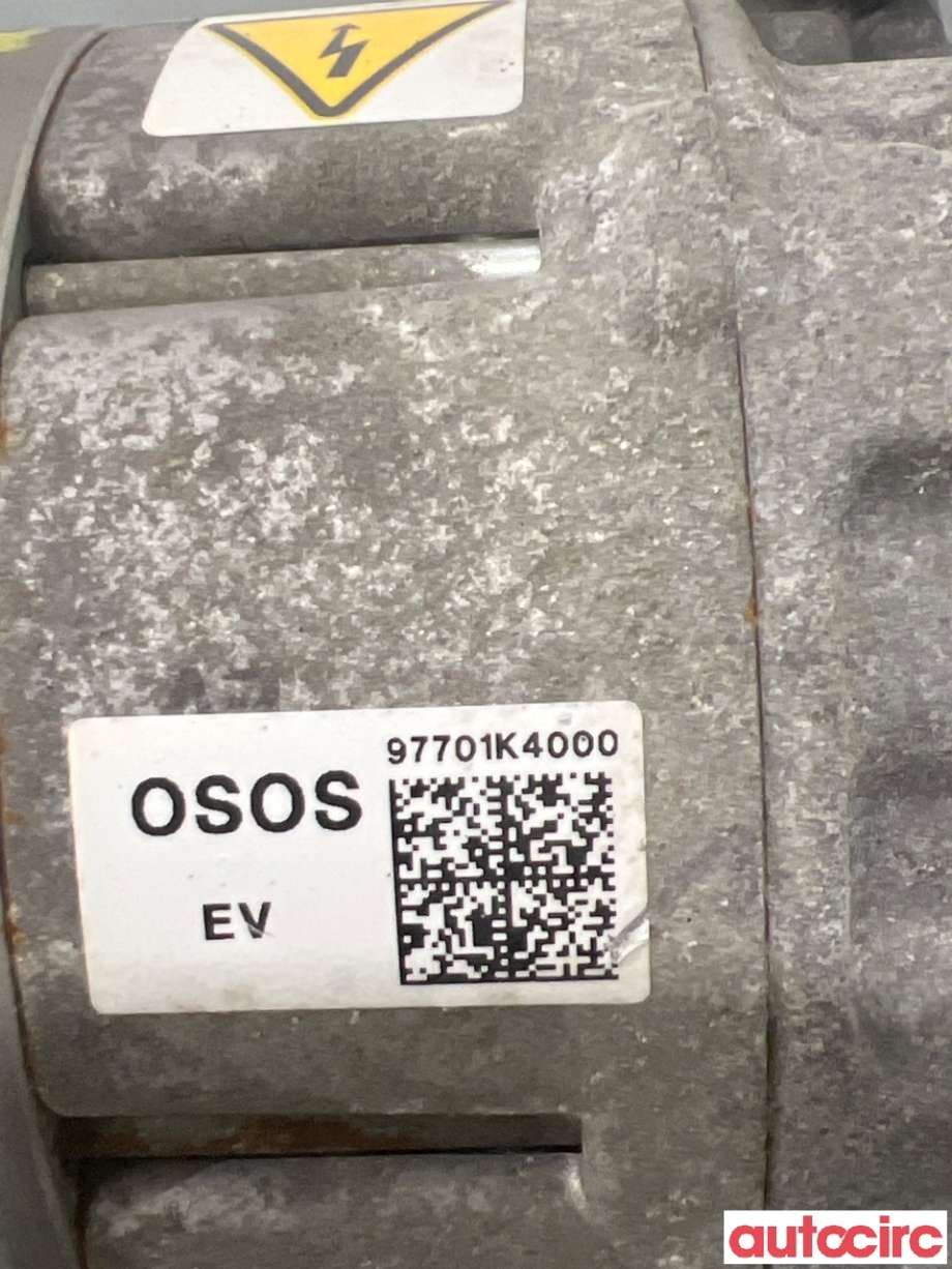 Aircondition kompressor til Hyundai Kona 2017-2021 (Type I, Fase 1) (HYUNDAI|97701K4000|CA600PPJAA14)