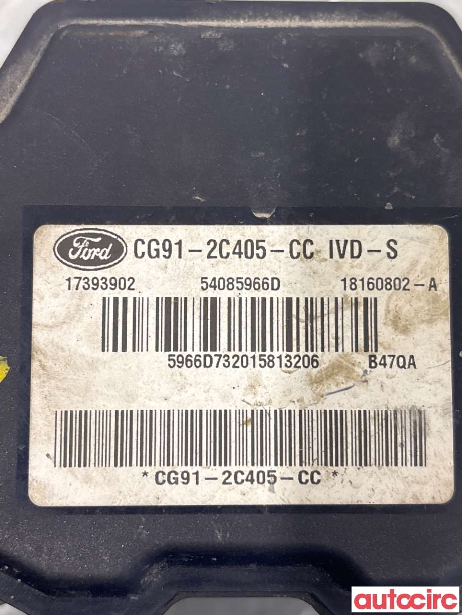 ABS sentral til Ford S-Max 2010-2015 (Type I, Fase 2)  (FORD|1857638|54085966D|CG91-2C405-CC)