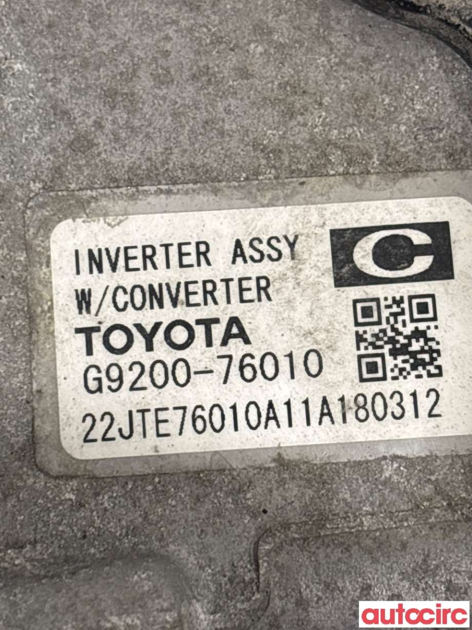 Inverter hybrid til Lexus CT 2010-2020  (LEXUS|G92A076020||G9200-76010)