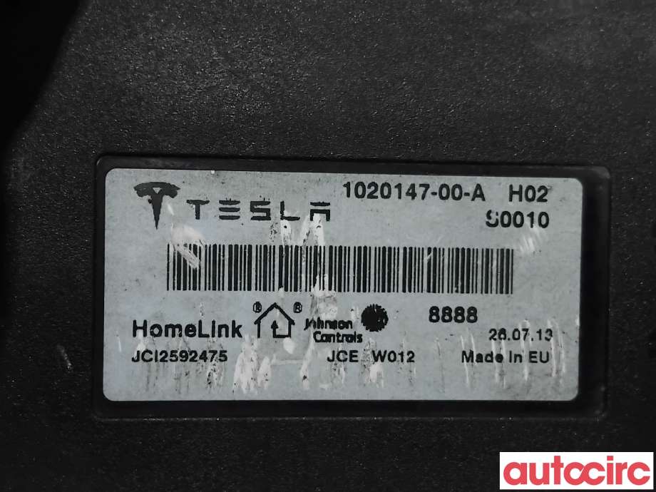 Styreenhet diverse til Tesla Model S 2013-2016 (Fase 1)  (TESLA|1020147-00-A|JCI2592475)
