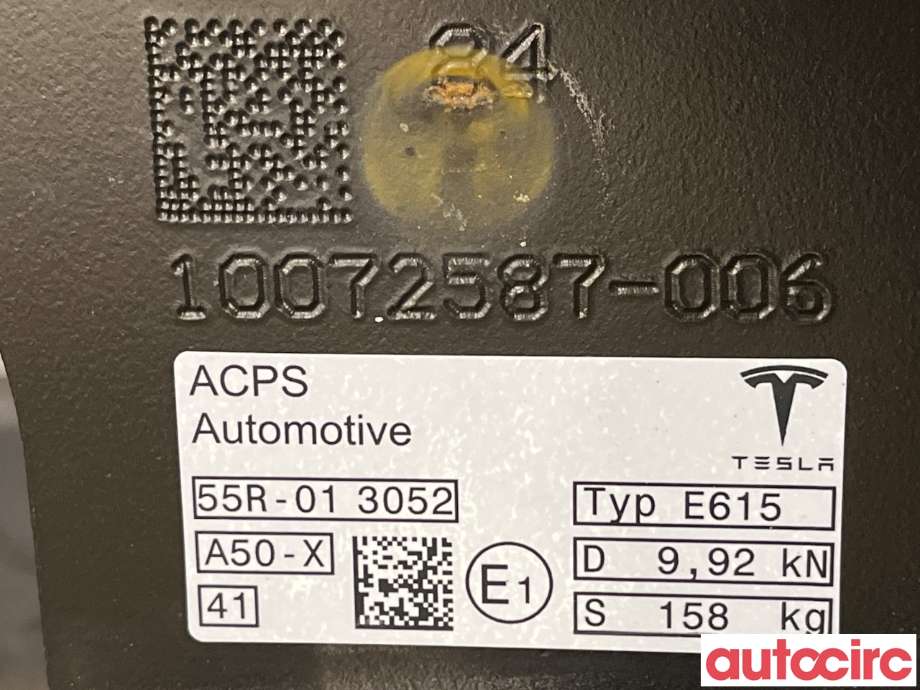 Hengerfeste til Tesla Model Y 2021-2024 (Type I)  (TESLA|1514411-00-I|E615)