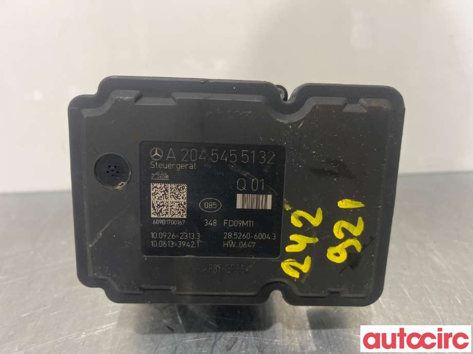 ABS sentral til Mercedes GLK 2008-2015 (X204) (X204) (MERCEDES|A2044314112|100212-03194|A2045455132)