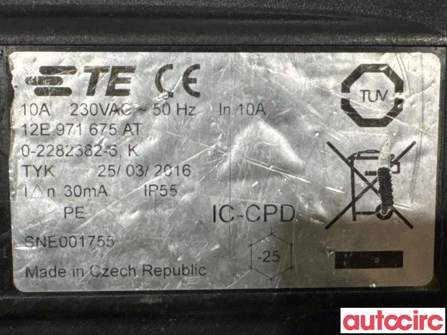 Batterilader kabel til VW e-Golf 2014-2017 (Fase 1) (VOLKSWAGEN|12E971675CG|0-2282382-6|1EA971675AP)