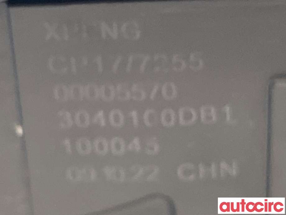 Pedal gass til XPeng G3 2021-->>  (XPENG|3040100DB1)