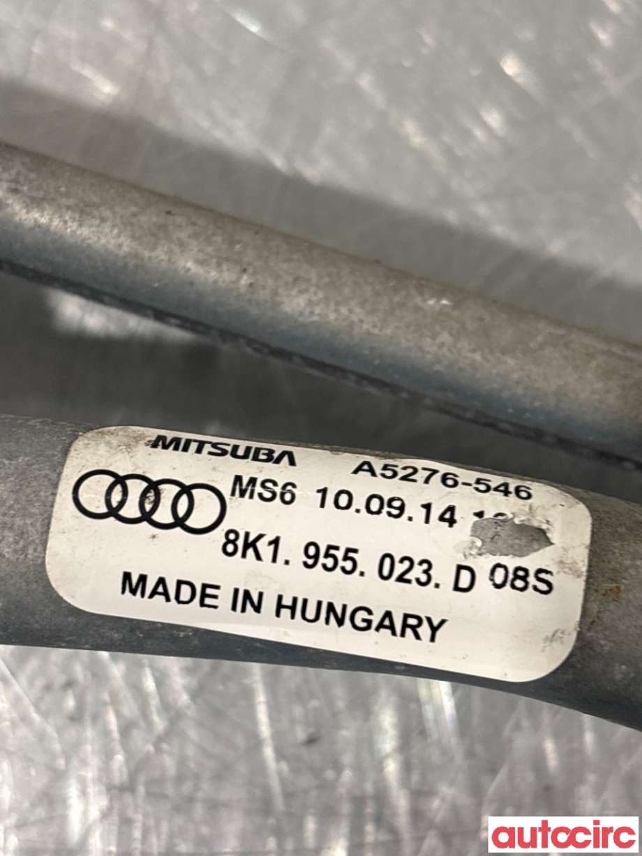 Viskermotor frontrute til Audi A4 2007-2014 (Type IV) (B8) (B8) (AUDI|8K1955023D|A5276-546)
