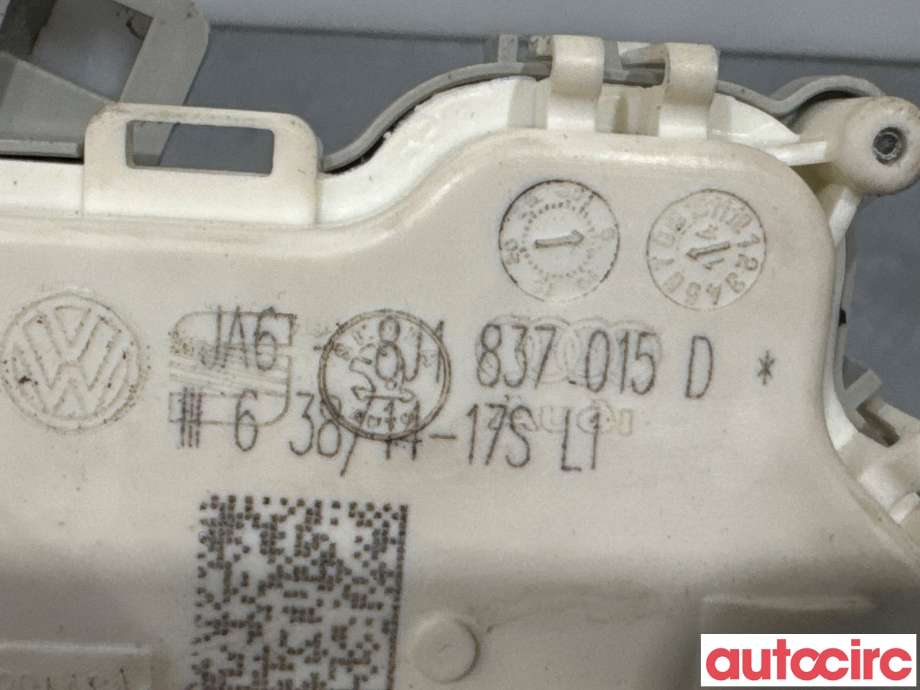 Dørlås låskasse til Audi A4 2007-2014 (Type IV) (B8) (B8) (AUDI|8J1837015D||8J1837015F)