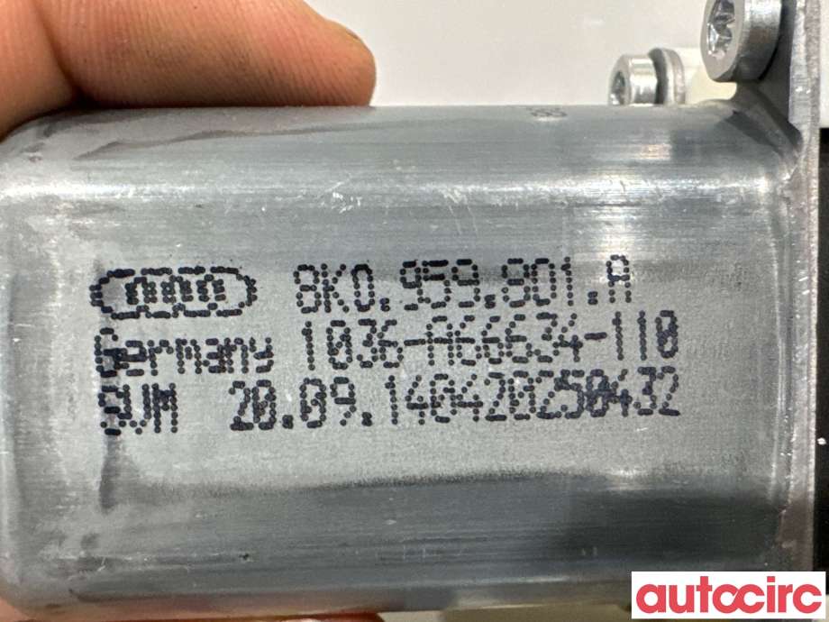 Ruteheis venstre foran til Audi A4 2007-2014 (Type IV) (B8) (B8) (AUDI|8T0959801B|1036-A66634-110|8K0959801A)