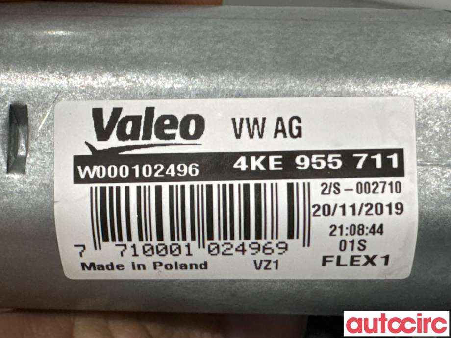 Viskermotor bakrute til Audi e-tron 2018-->>  (AUDI|4KE955711|W000102496)