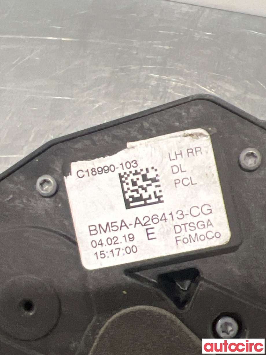 Låsekasse venstre bak til Ford Mondeo 2019-->> (Type V, Fase 2)  (FORD|2107282|C18990-103|BM5A-A26413-CG)