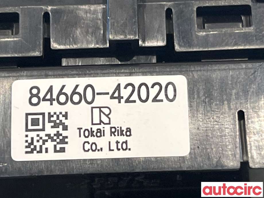Bryter setevarme til Subaru Solterra 2022-->>  (SUBARU|8466042020)