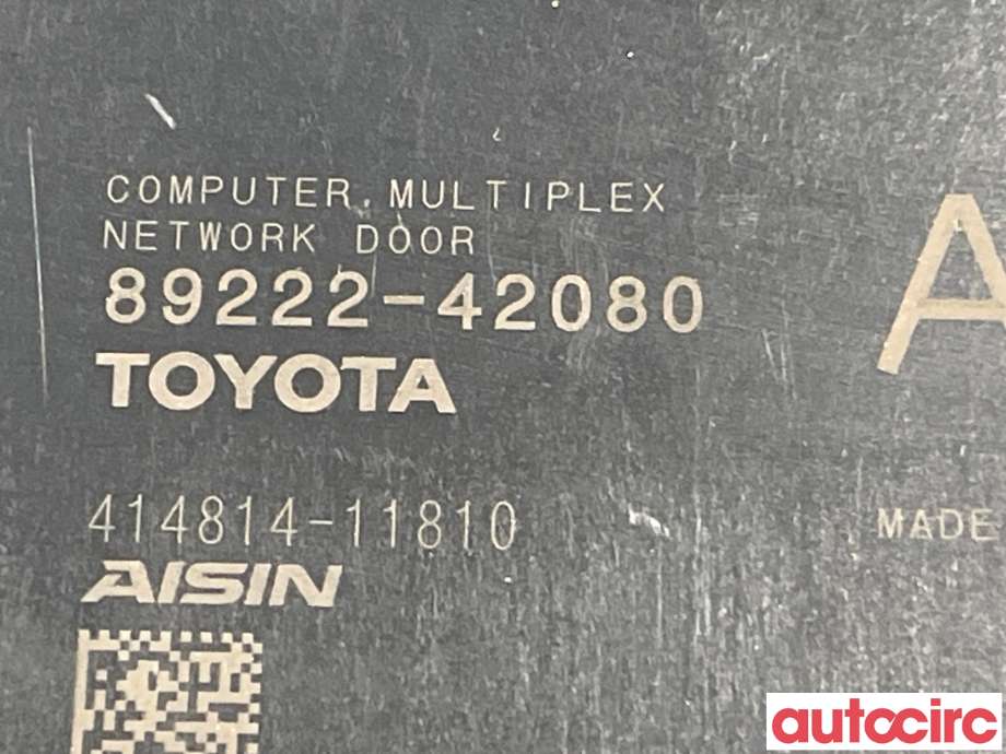 Styreenhet diverse til Subaru Solterra 2022-->> (SUBARU|8922242080)