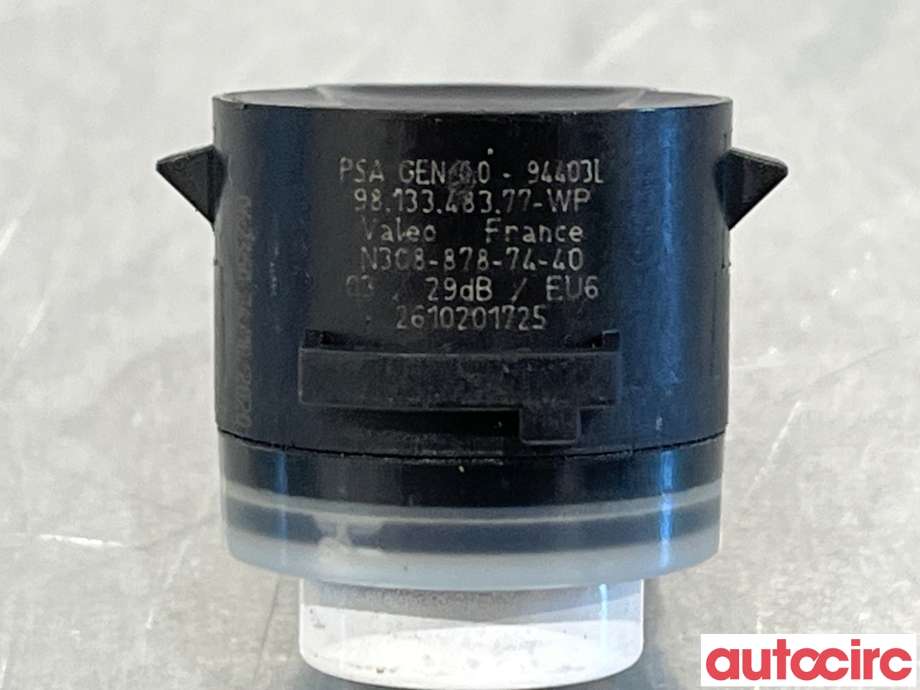 Parkeringssensor bak til Peugeot Partner 2019-->> (Type III) (PEUGEOT|1633559380|9813348377)
