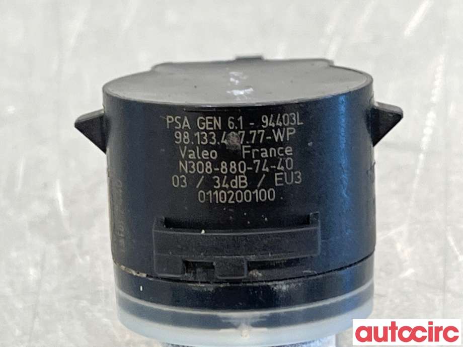 Parkeringssensor bak til Peugeot Partner 2019-->> (Type III)  (PEUGEOT|1633559580|9813348777)
