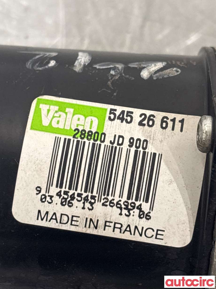Viskermotor frontrute til Nissan Qashqai 2010-2014 (Type I, Fase 2) (NISSAN|28800JD900|54526611)