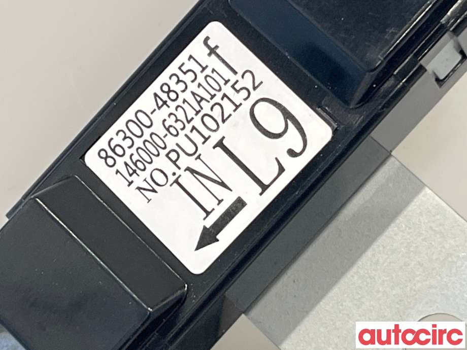 Antenne forsterker til Subaru Solterra 2022-->> (SUBARU|8630048351)